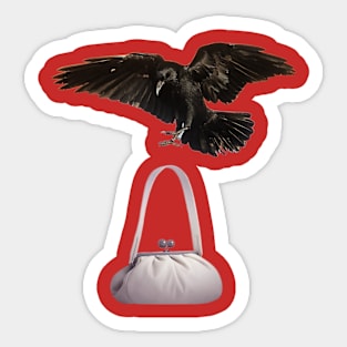 black bird Sticker